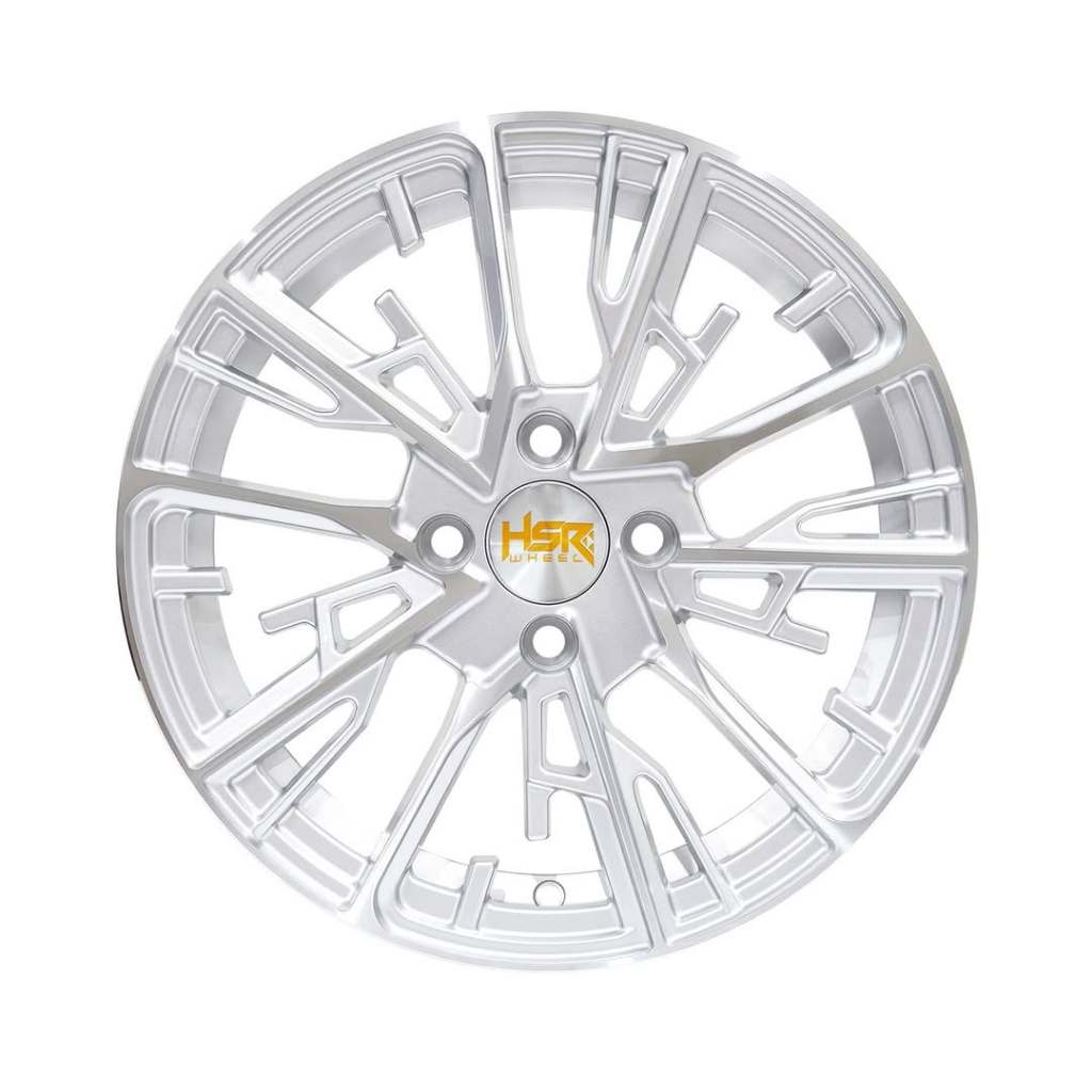 Velg Mobil Agya, sigra, HSR BANUA Ring 15 Lubang 4 Silver