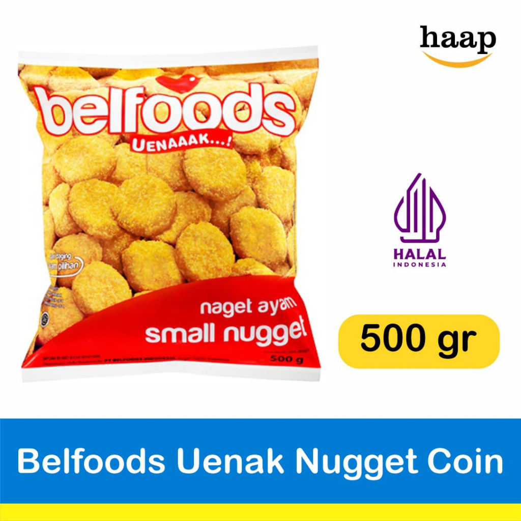 

Belfoods Uenak Nugget Ayam coin 500gr