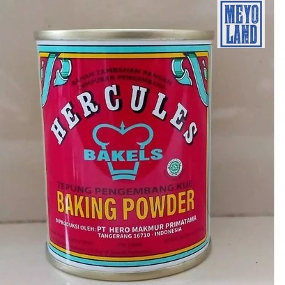 

Hercules Baking Powder Double Acting 110 Gr Pengembang Adonan Kue Beking Powder Cake