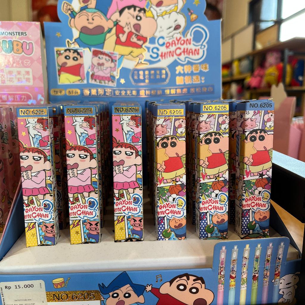 

Mystery Gel Pen Crayon Shinchan Misteri Bolpoin Random