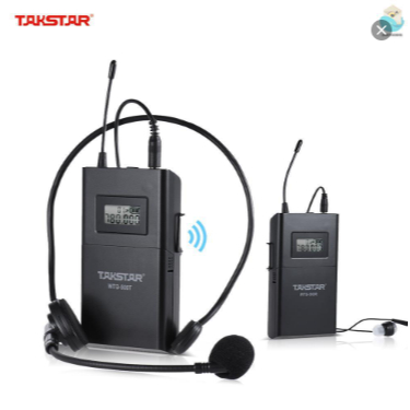 Lucky X Takstar Wtg-500 Uhf Sistem Transmission Akustik Wireless