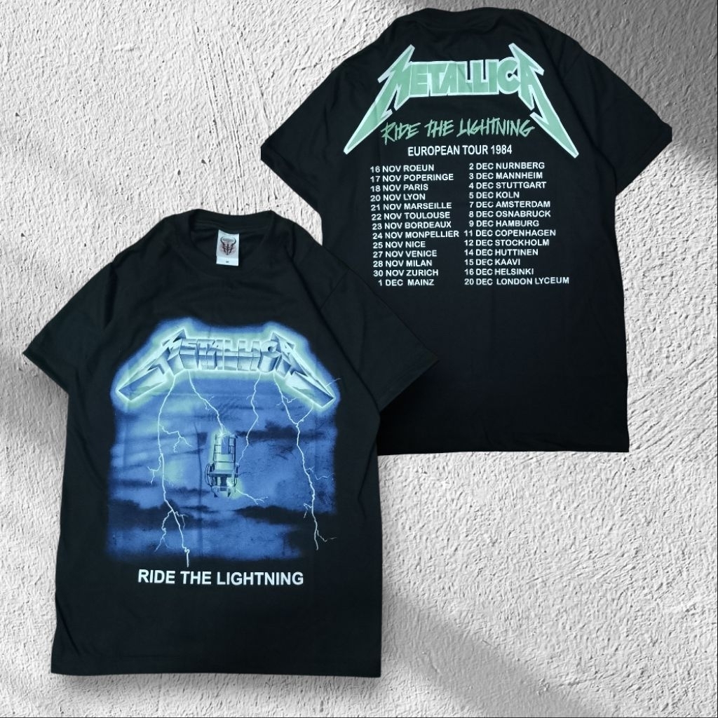 KAOS MUSIK BAND LUAR METALLICA | Built up 24s