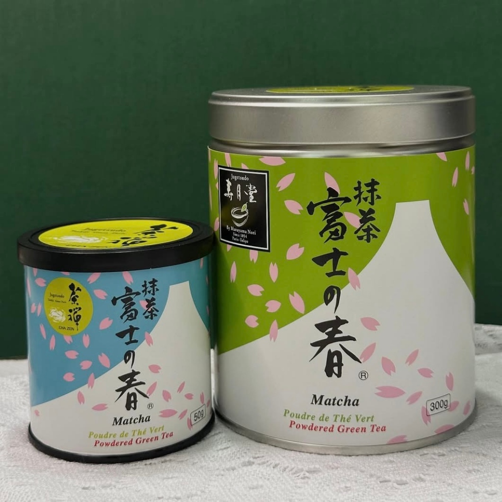 

JUGETSUDO Fuji no Haru Matcha 50g/300g Powder Ceremonial Japan Bubuk Matcha Jepang