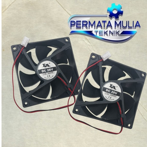 Kipas DC 28V 9cm Khusus Mesin Las Lakoni Falcon 900W