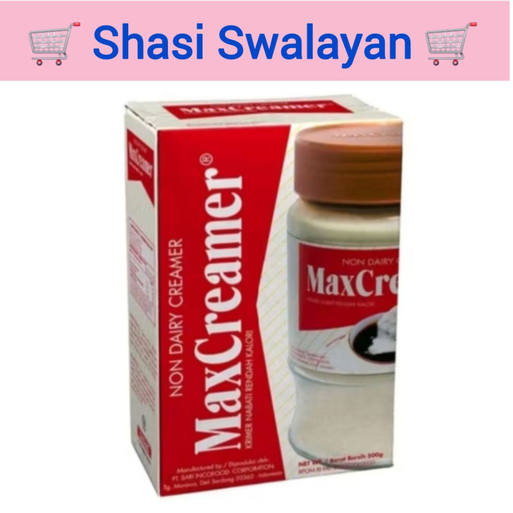 

Max Creamer / Krimer Kemasan Refill 500 gram