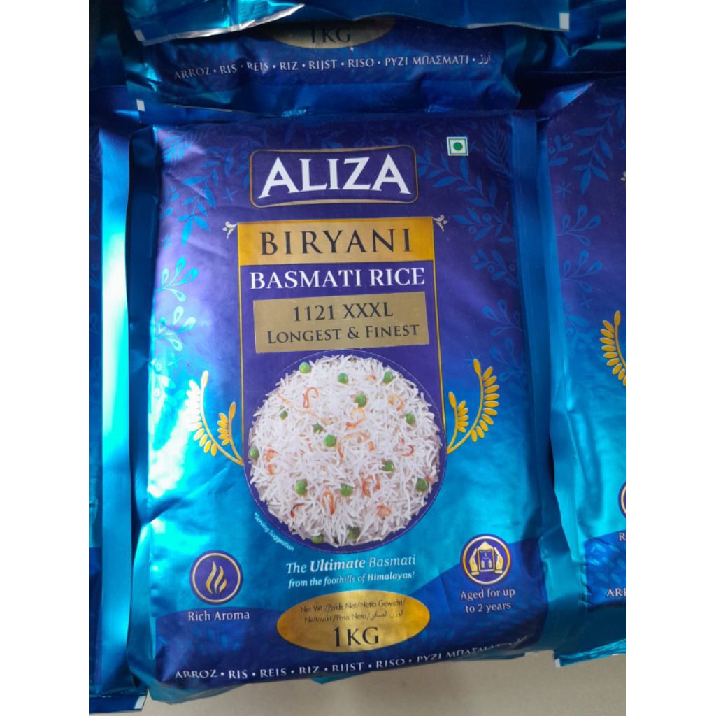 

ALIZA BIRYANI BASMATI - Beras Basmati ALIZA 1KG