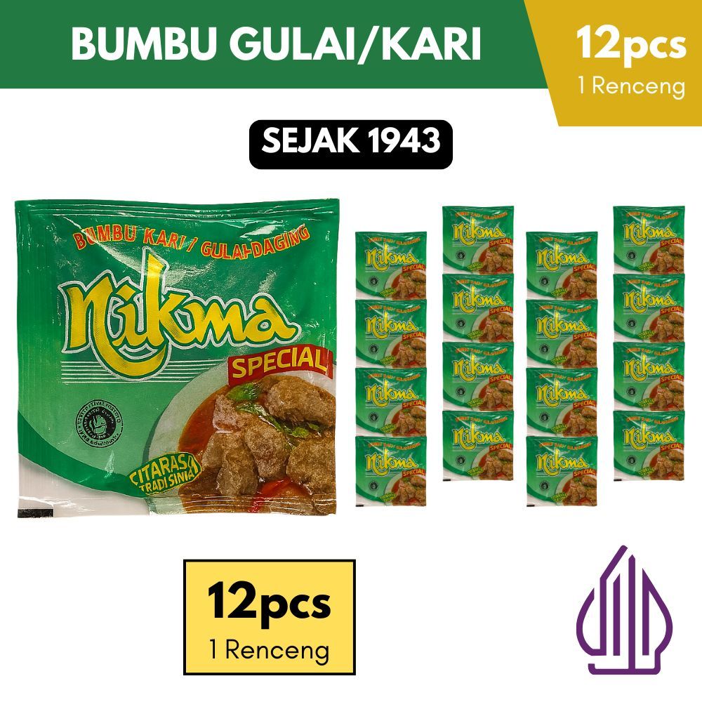 

Bumbu Gulai Khas Padang Isi 12 Sachet – Praktis Tinggal Masak Rasa Asli Minang Sejak 1943