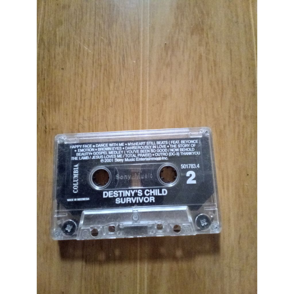 isian kaset destiny's child - survivor | tanpa cover