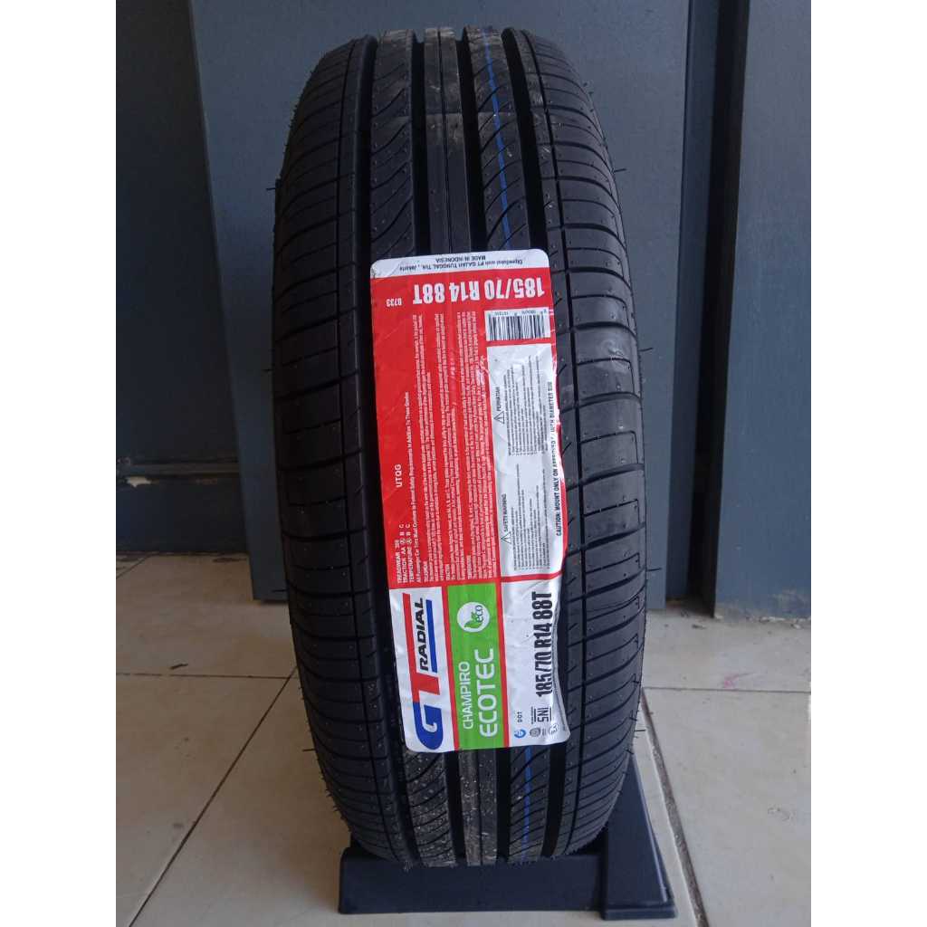 Ban Baru - GT Radial Champiro Ecotec 185/70 R14 Tubeless - Ban Mobil Avanza Xenia