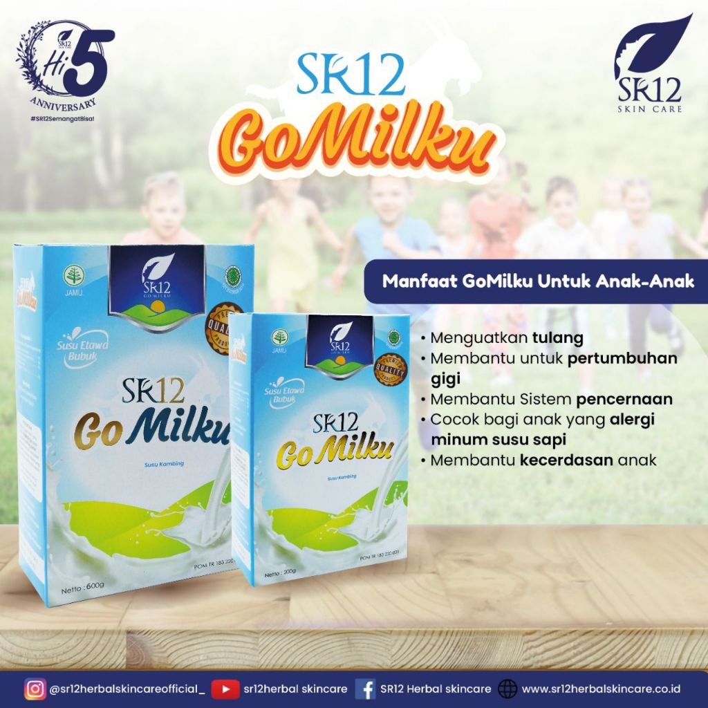 

TPS - SUSU GOMILKU SR12 SUSU KAMBING ETAWA BUBUK KUALITAS PREMIUM KEMASAN HEMAT 600 GRAM