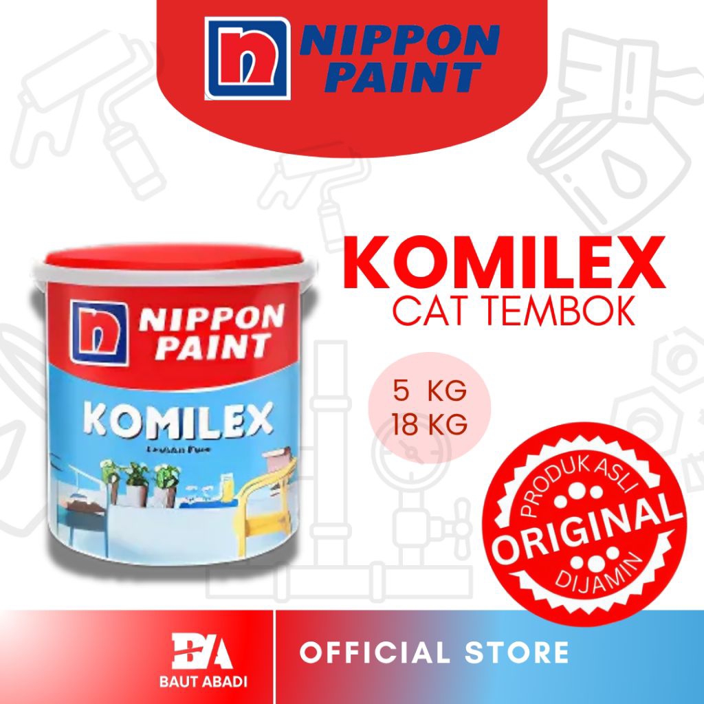 Cat Tembok Putih Komilex Nippon Paint