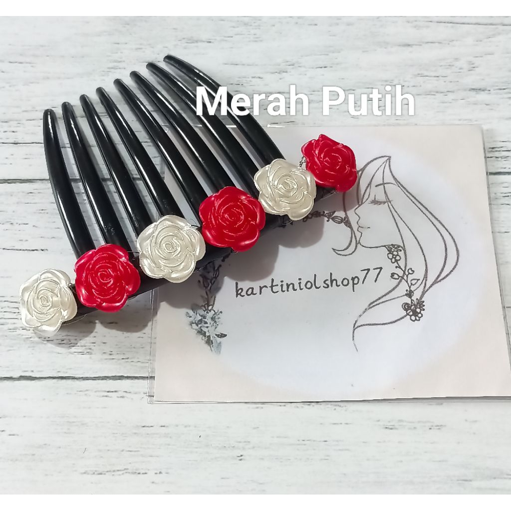 SIRKAM SANGGUL MAWAR // SIRKAM RAMBUT 8 JARI