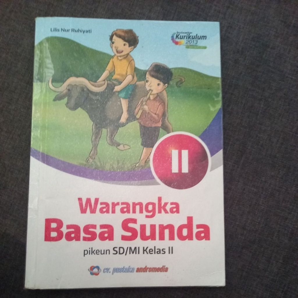 Preloved buku basa sunda kelas 2 penerbit CV Pustaka Andromedia