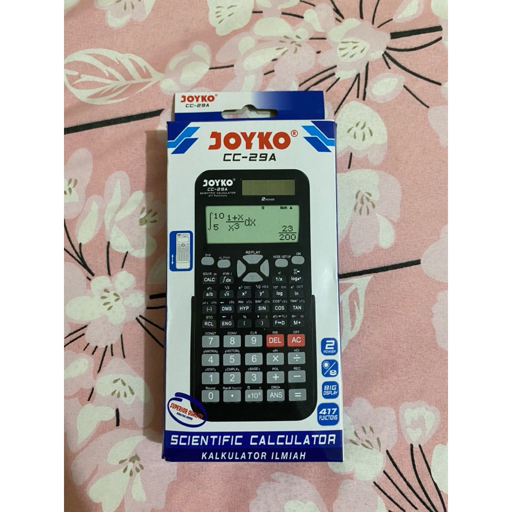 

PRELOVED_kalkulator_ilmiah/scientific_calculator_BRAND_JOYKO
