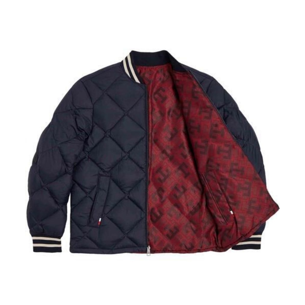 JACKET PRIA DUCKDOWN - TOMMY HILFIGER REVERSAIBLE BOLAK BALIK ORIGINAL AUTHENTIC