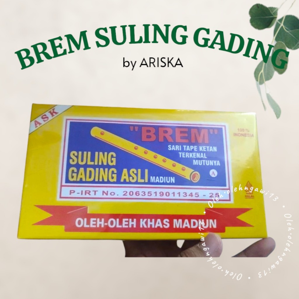 

ARISKA, BREM MADIUN CAP SULING GADING