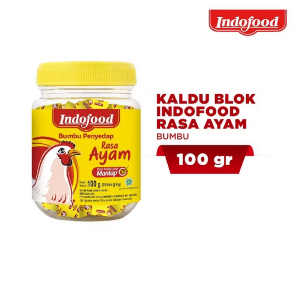 

Indofood Kaldu Blok Rasa Ayam 100g – Masakan Makin Gurih, Rasa Lebih Mantap!