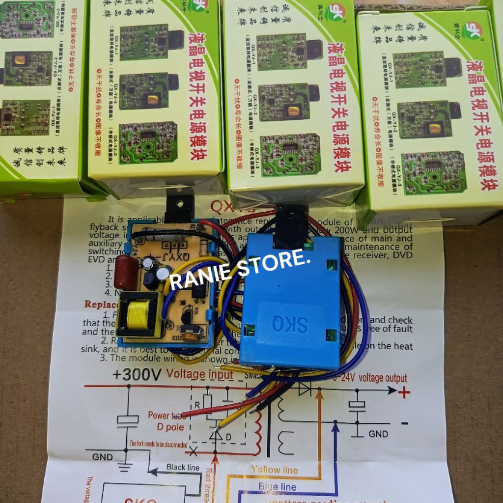 GACUN 4KABEL GACUN 4KABEL 5-24V