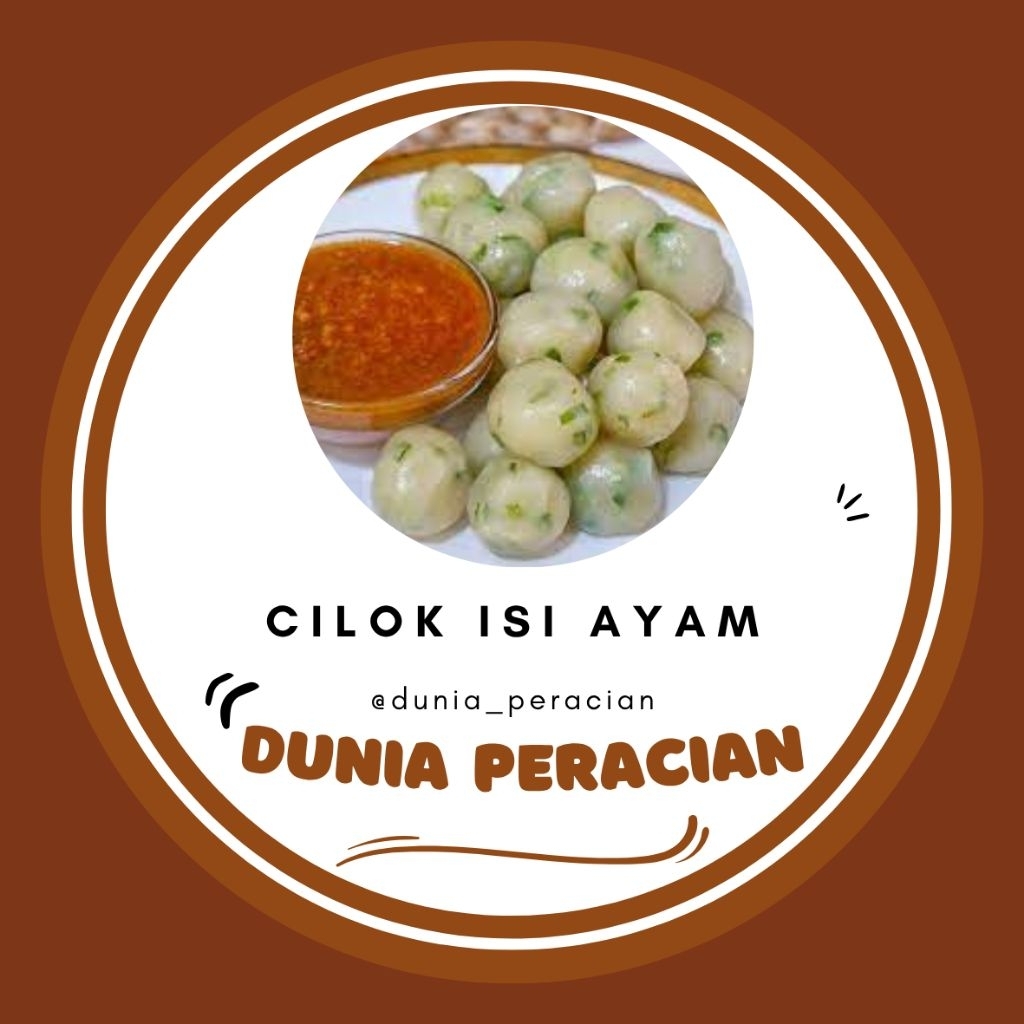 

CILOK ISI JANDO / AYAM BUMBU KACANG KENTAL DUNIA PERACIAN