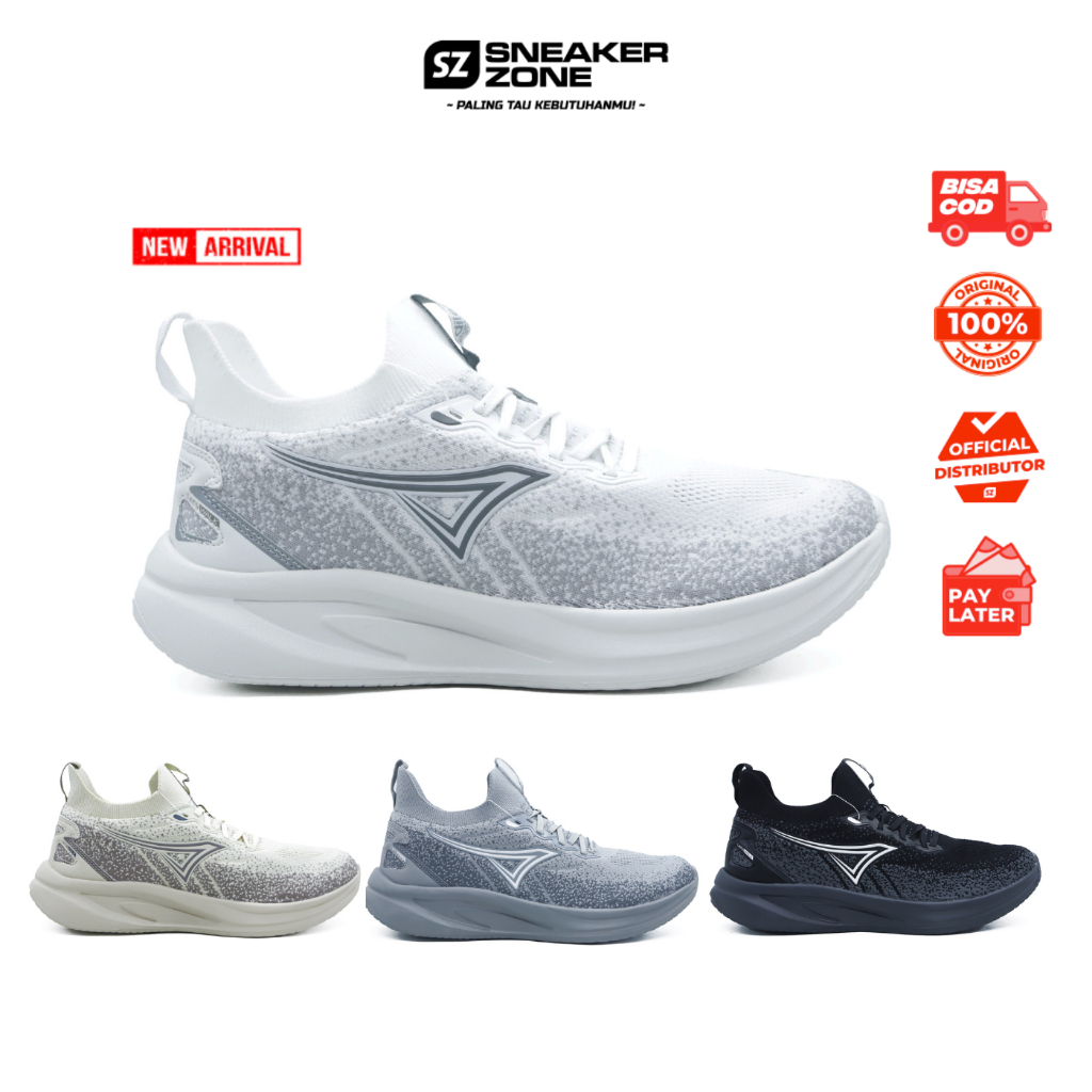 SEPATU RUNNING ARDILES OLYMPIAN - RUN - LARI - SEPATU LARI - ARDILES - ORIGINAL - KNITTING