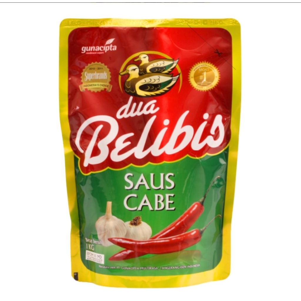 

dua Belibis Saus Cabe Refill 1 kg