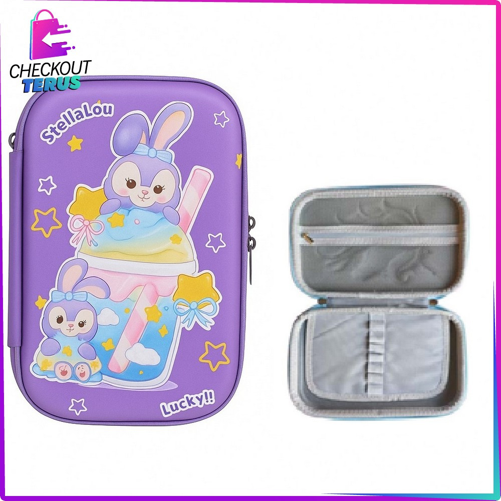 

EC CT A82 Kotak Pensil 3D Karakter Kartun Lucu Tempat Pinsil Alat Tulis Anak Sekolah Kotak Pensil Besar Pencil Case Cartoon