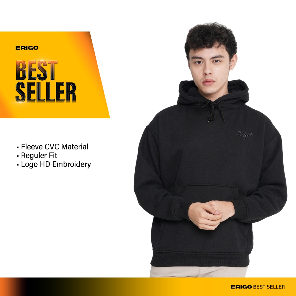 Erigo Hoodie Ethel Black Unisex