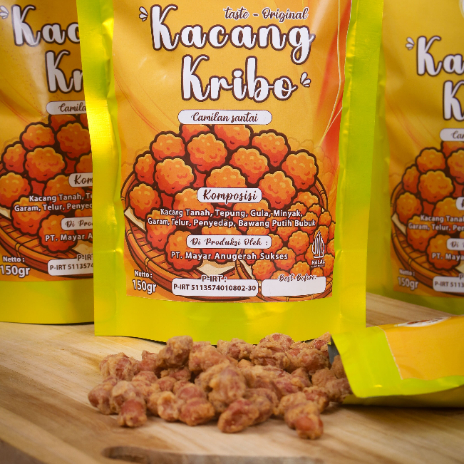 

PAPIKO: Kacang Kribo 150gr Kemasan Besar - Snack Kacang Gurih Untuk Nonton & Kumpul Bareng
