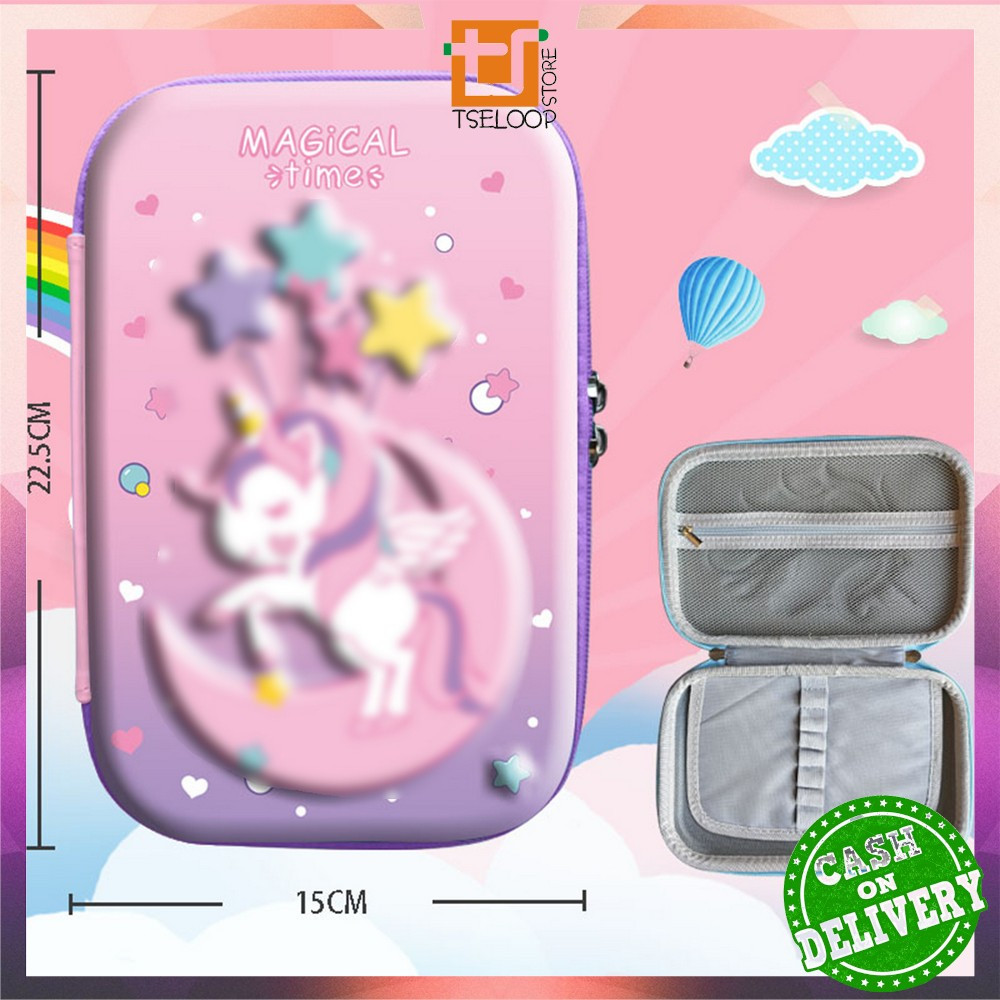 

EC OFM-A82 Kotak Pensil 3D Karakter Kartun Lucu / Tempat Pensil Anak Sekolah / Kotak Pensil Besar Pencil Case Cartoon / Tempat Pinsil Kotak Besar Alat Tulis Import