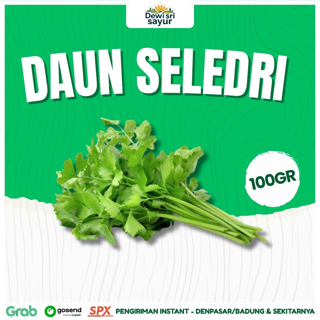 

Daun Seledri 100gr – Dewi Sri Sayur