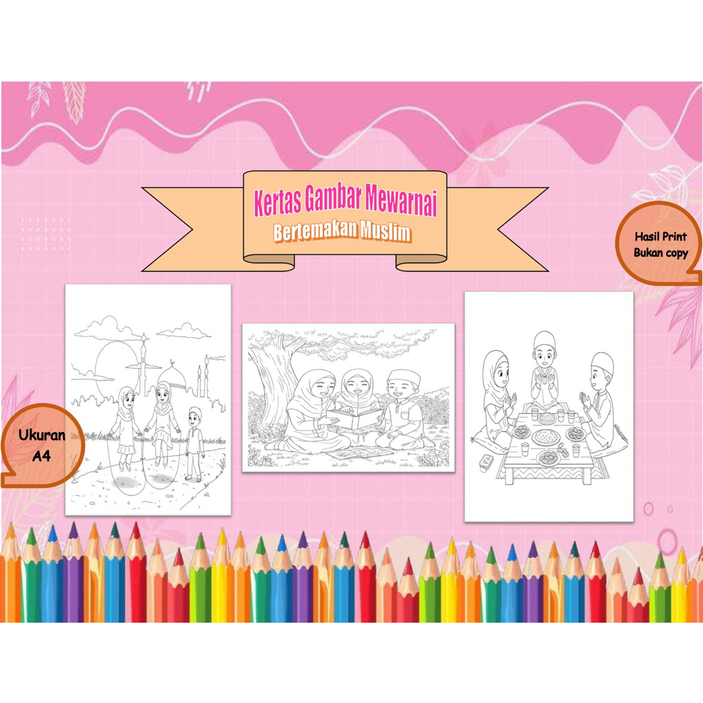 

Kertas Gambar Mewarnai Anak
