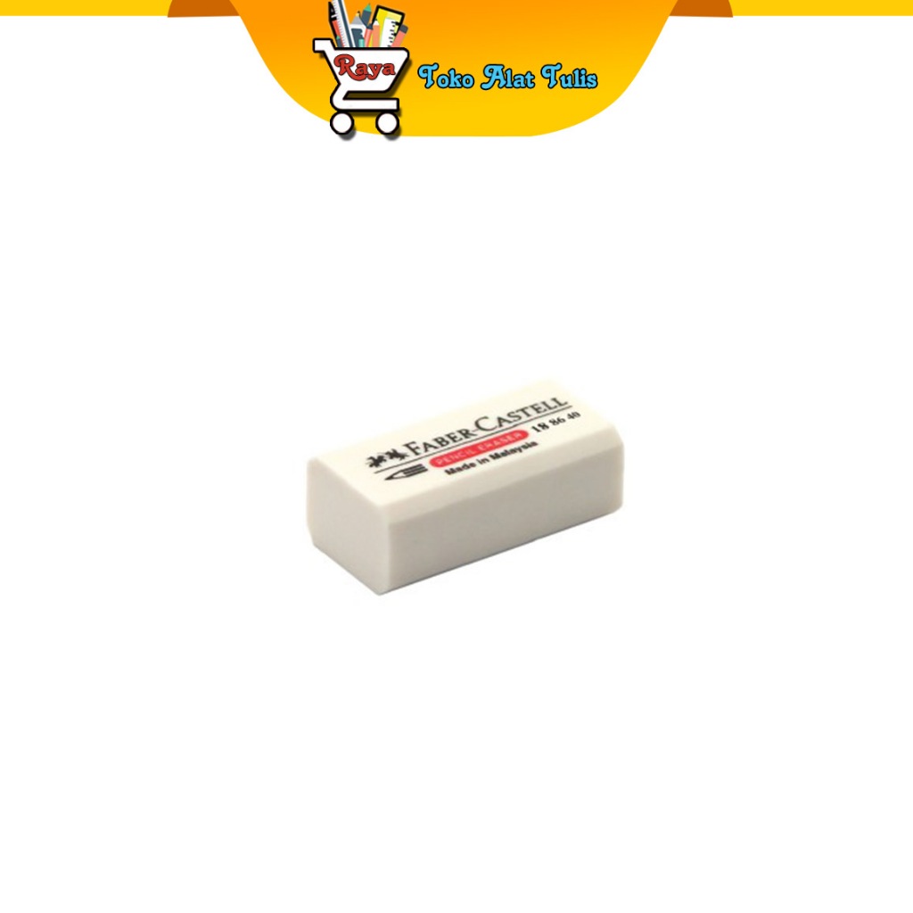 

Faber Castell Penghapus Putih Eraser Small White 187230