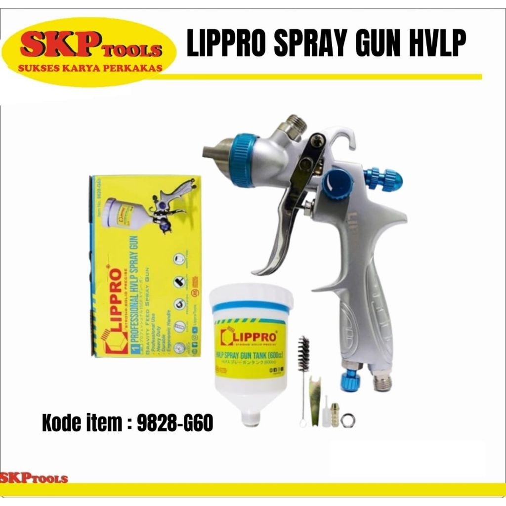 LIPPRO SPRAY GUN HVLP (9828-G60)