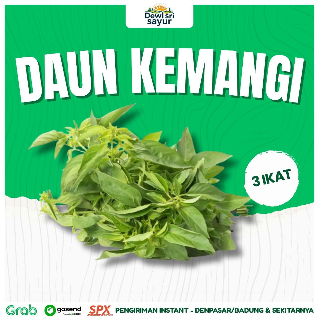 

Daun Kemangi 3 ikat – Dewi Sri Sayur