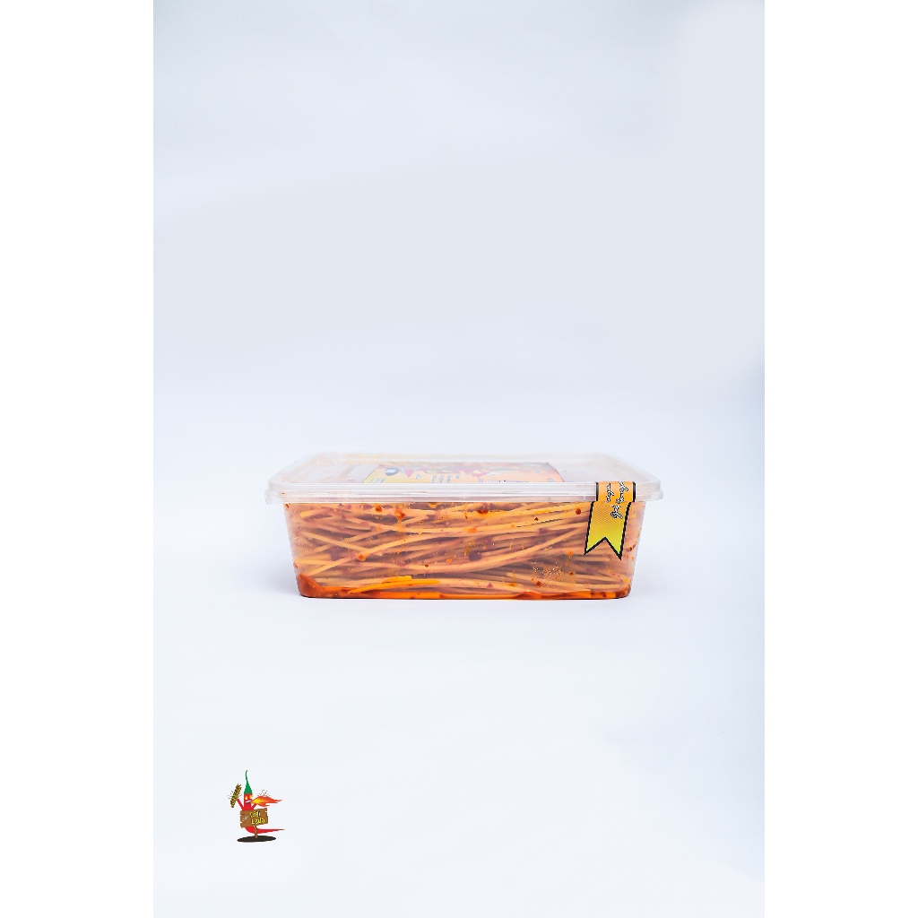 

Mie Lidi Lada ( 500g, Barbeque Pedas, Rumput Laut Pedas, Origina)