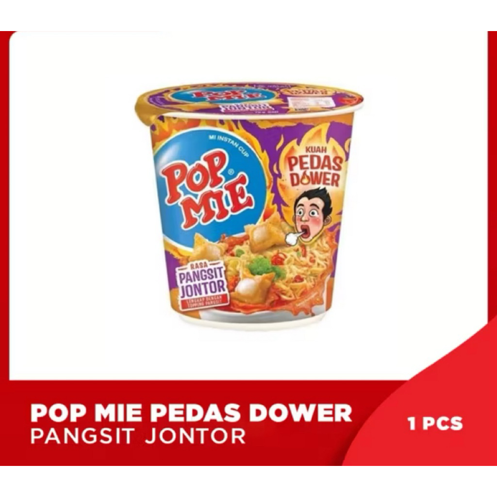 

Pop Mie Pangsit Jontor – Pedas Dower, Kuah Nendang, Topping Pangsit Garing!