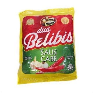 

Saos Saus Sambal Dua Belibis Sachet 9gr isi 24 sachet