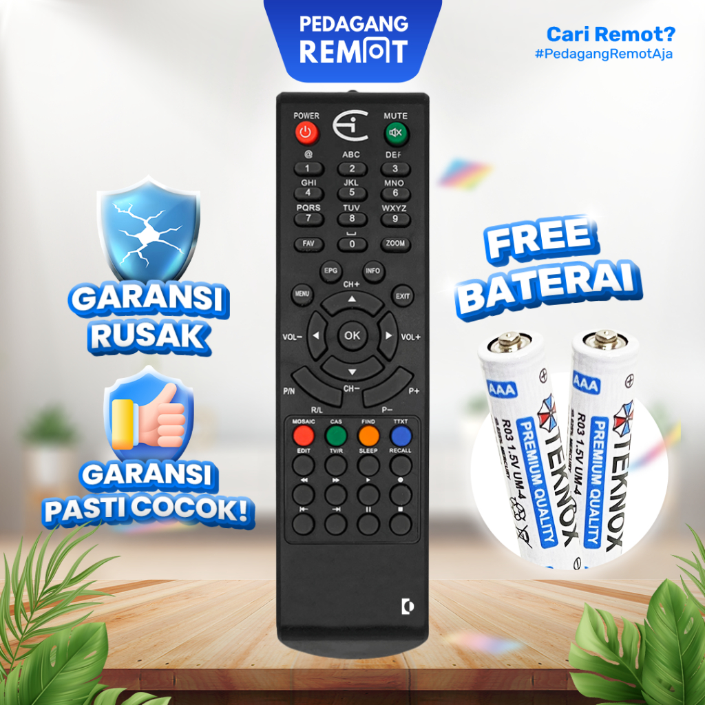 Remote STB Matrix Burger S1 / Remot Set Top Box Receiver Parabola Tanaka / Getmecom MPEG-4