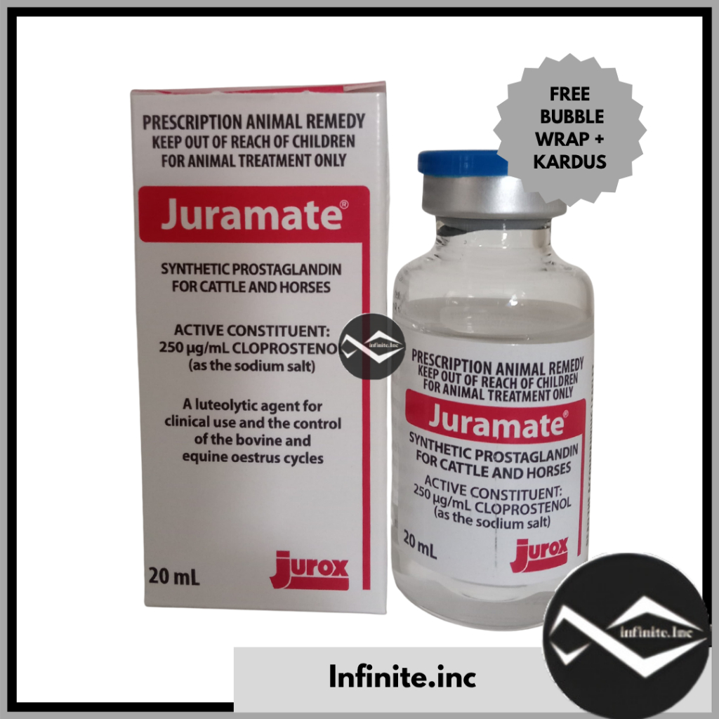 Juramate 20ml (PGF2 ALFA) hormon ternak LIKE LUTAlYSE, SYNCHROMATE