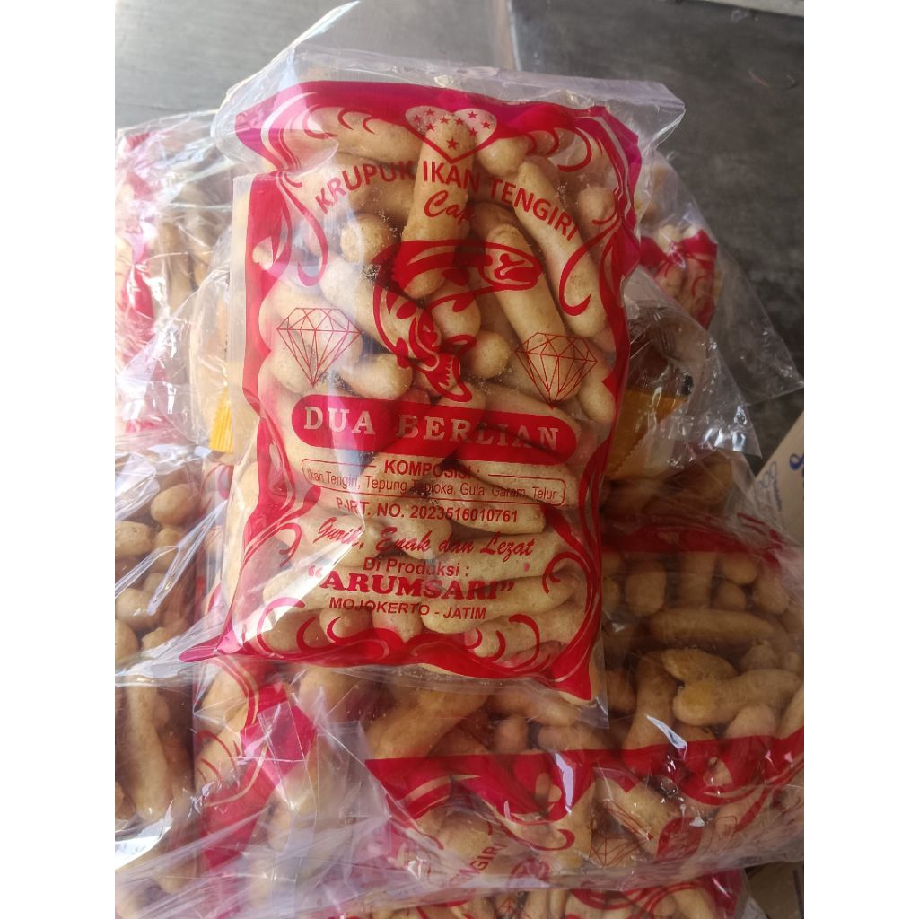 

Krupuk Amplang Ikan Tenggiri Berlian 250 gram