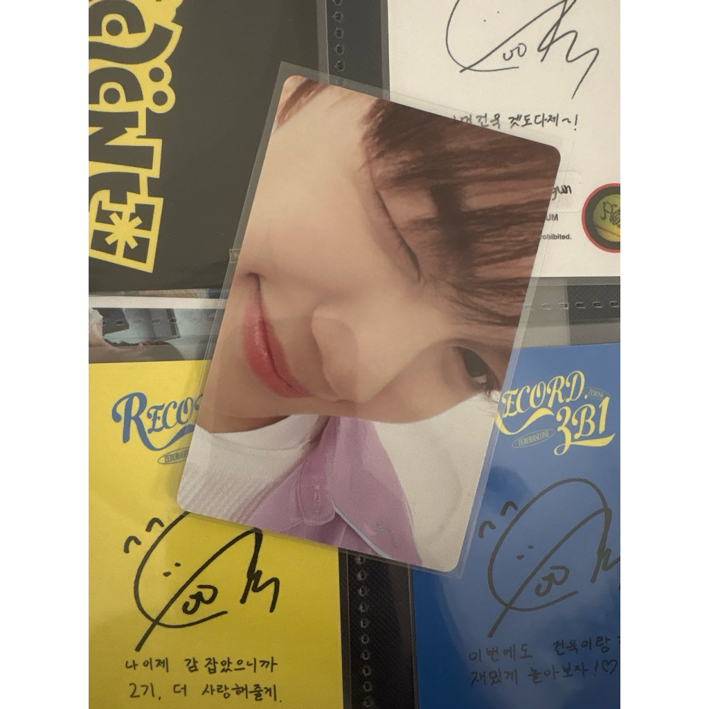 wts want to sell zerobaseone photocard kim gyuvin season greeting 2024