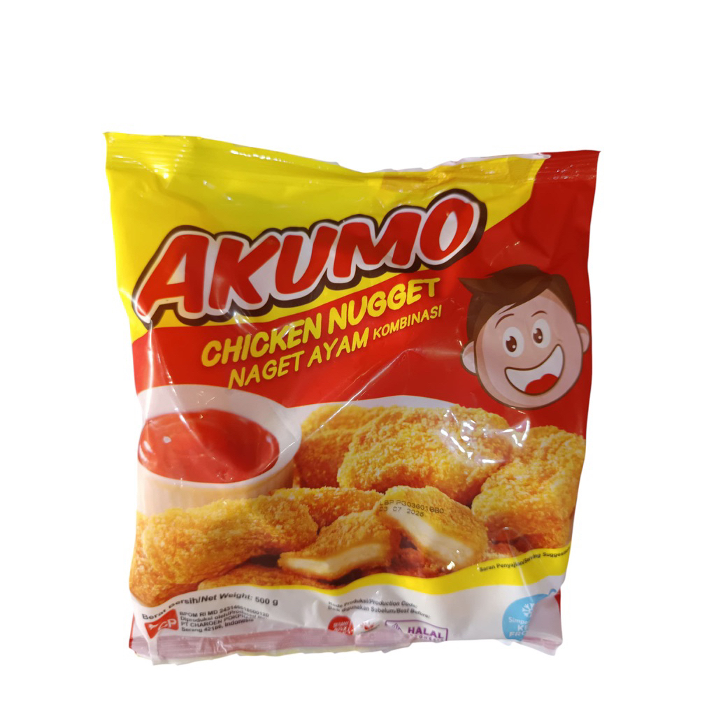 

Akumo Chicken Nugget 500 gr