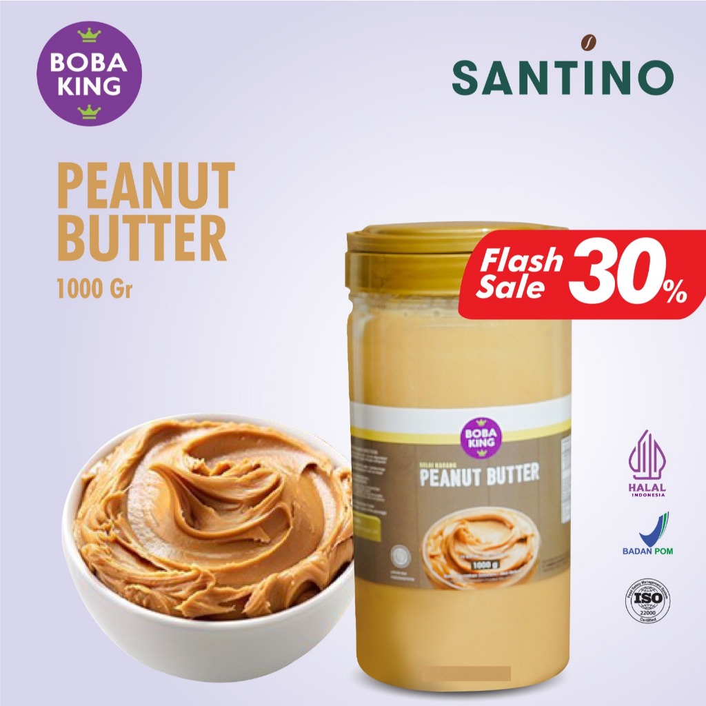 

Peanut Butter Sauce PROMO - Saus Selai Kacang 1 KG