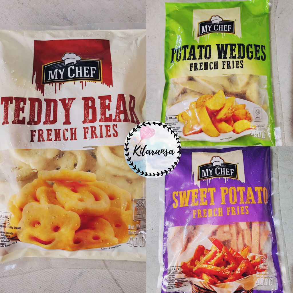 

Potato Wedges/Sweet Potato/Kentang/French Fries/My Chef