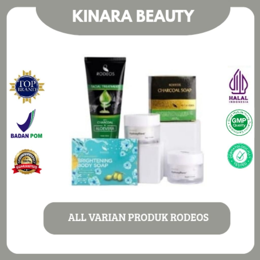 RODEOS SKINCARE ALL VARIANT ORIGINAL