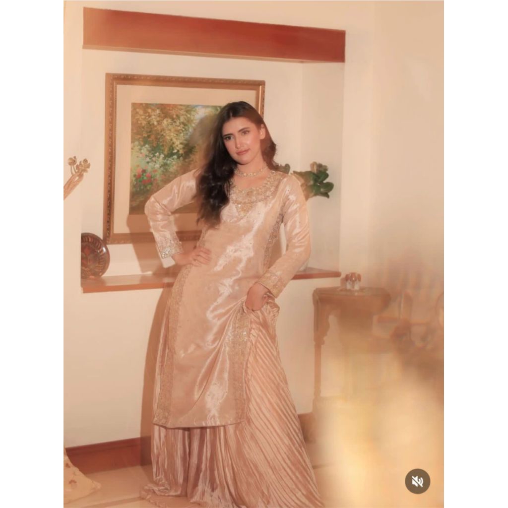 Baju Pakistan Wanita 1 Set Brand Haseens / Pakistani Dress 1 Set Luxury Brand Haseens Size S