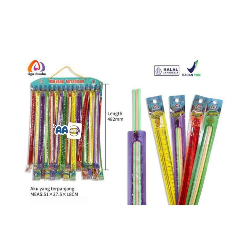 

PERMEN AKU YANG TERPANJANG ISI 30