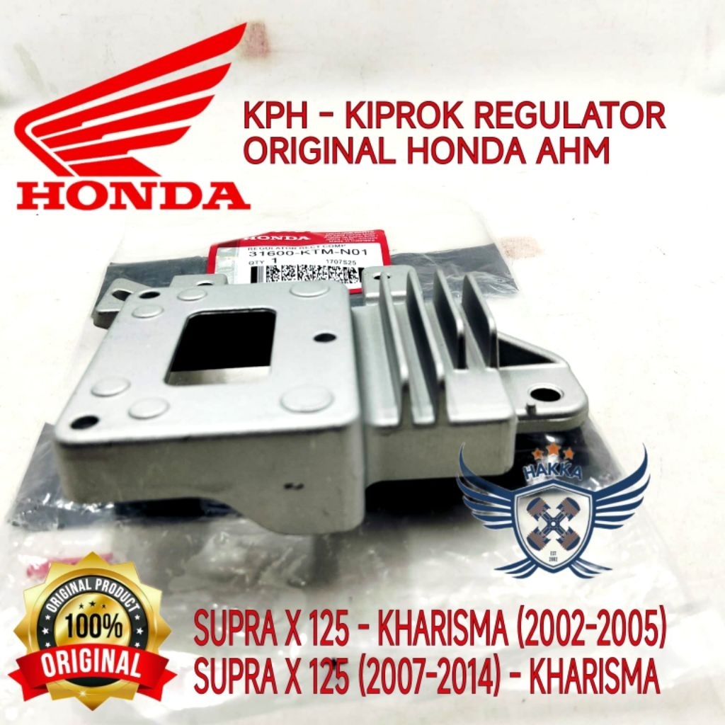 KPH/KTM ORIGINAL KIPROK REGULATOR HONDA SUPRA X 125, ORIGINAL KIPROK REGULATOR HONDA KARISMA 2002-20