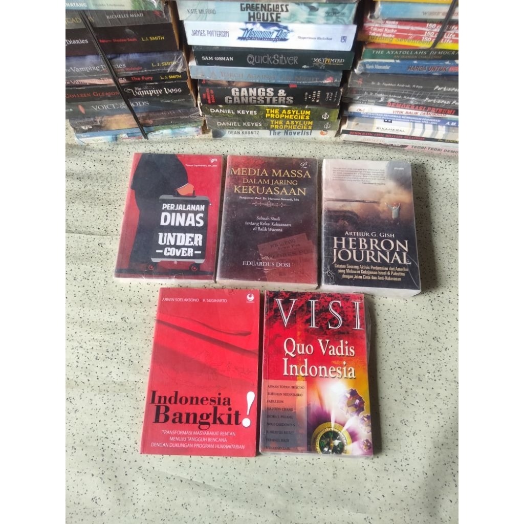 Buku Politik-Memoar; PERJALANAN DINAS UNDERCOVER, HEBRON JOURNAL, MEDIA MASSA Dalam Jaring KEKUASAAN