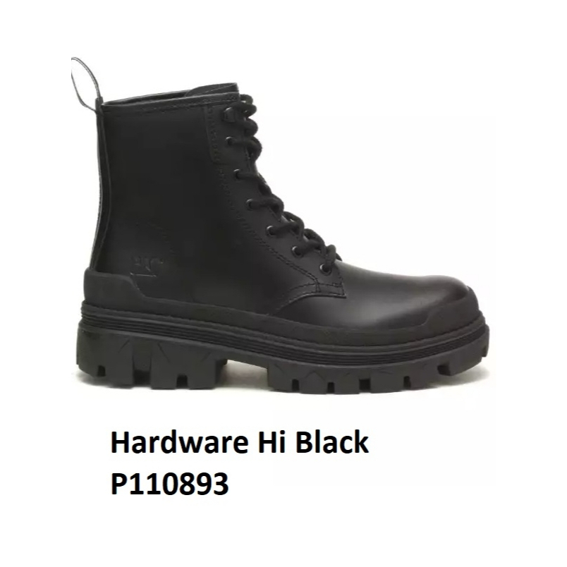 Sepatu Casual Pria Caterpillar Original Hardware HI Black